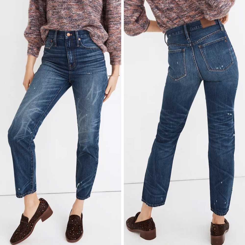 Madewell Women’s Classic Straight Jeans in Croston Wash Size 27